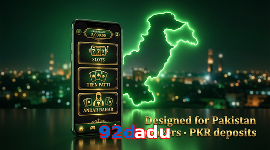 Main screen of 92Dadu pk page for PK players